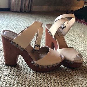 Lucky Brand Chunky Heel Sandal